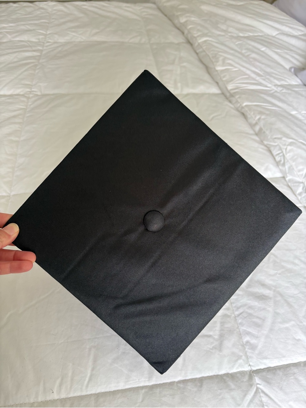 Herff Jones Black Graduation Cap Mortarboard | Surefit | Item 0367